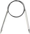KnitPro Nova Cubics Fixed Circular Needle 32 (80cm) | US Size 10.75 (7mm)