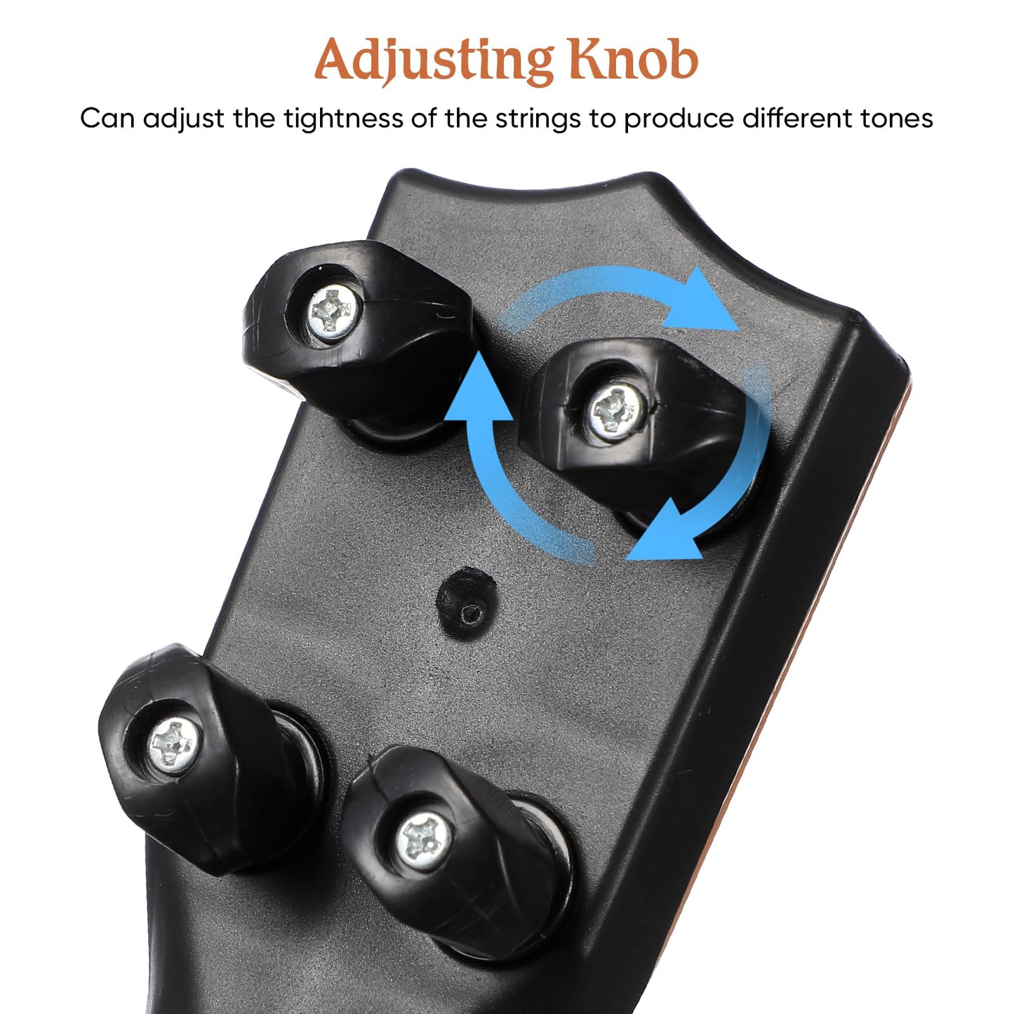 Toddmomy Kids Plastic Ukulele Guitar - A Classical Musical Toy Instrument for Beginners, Promoting Education and Playful Explor