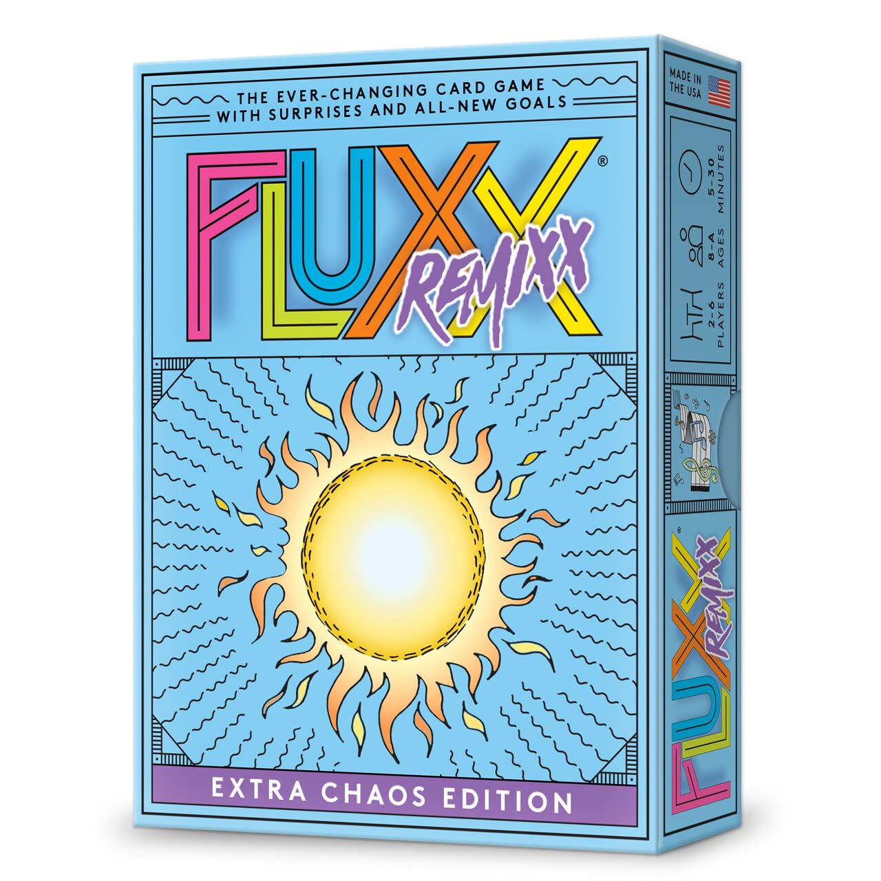 Fluxx Remixx Card Game - Fast-Paced Fun for Family and Friends