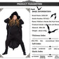 Cooljoy Kids Unisex Vampire Bat Costume, Jumpsuit Halloween Cosplay Costume, Party Animal Costume Outfits, Long Section,With Gloves (M) Black