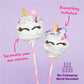 Unicorn Cake Pop Kit DIY Kit for Kids, with Pre-Measured Ingredients Best Unicorns Gifts for Girls, Unicorn Birthday Party Bakin