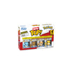Funko Pop! Bitty: Pokemon - Squirtle, Eevee, Growlithe, and Psyduck - 0.9 Inch (2.2 Cm) Collectable - Stackable Display Shelf In