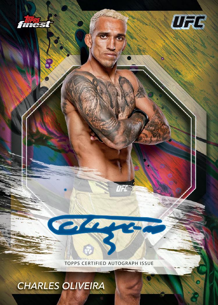 2024 Topps Finest Ufc - Mega Trading Card Box (1 Autograph Per Mega Box)