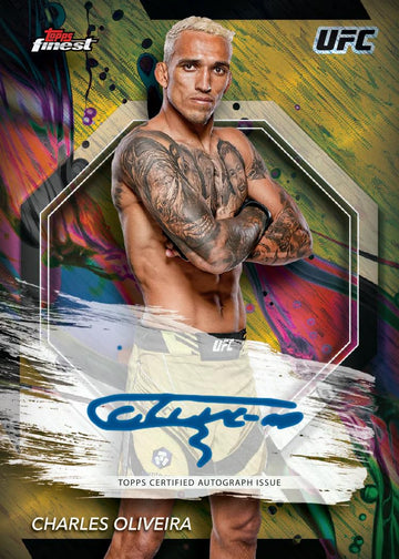 2024 Topps Finest Ufc - Mega Trading Card Box (1 Autograph Per Mega Box)