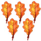 Hadckja Red Leaf Balloons Thanksgiving Balloons Red Leaf Balloons For Fall Harvest Thanksgiving-Themed Party Birthday Party Supp