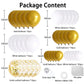 123Pcs White Gold Balloon Garland Arch Kit 5, 10 Inch 12' White Gold Confetti Balloons Set For Birthday Baby Shower Wedding Graduation Mother'S Day Party Decorations