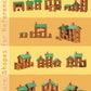 SainSmart Jr. Wooden Log Cabin Set - 665 PCS STEM Building Toy for Toddlers, Brown, Model 20-354, Compatible with Lincoln Logs