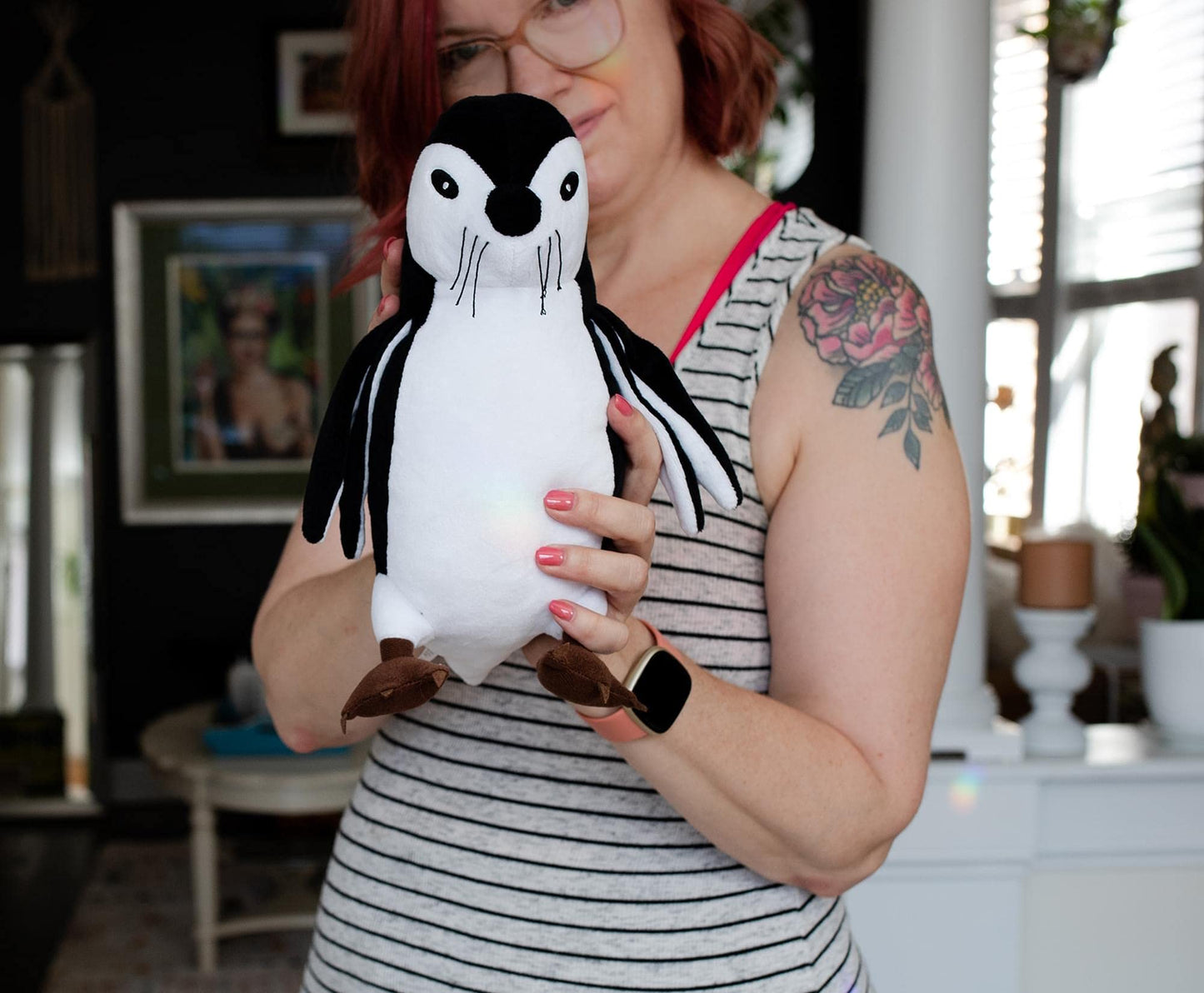 Avatar: The Last Airbender Otter Penguin 13-Inch Character Plush Toy | Cute Plushies And Soft Stuffed Animals, Anime Manga Gifts And Collectibles | Kids Room Decor, Accessories