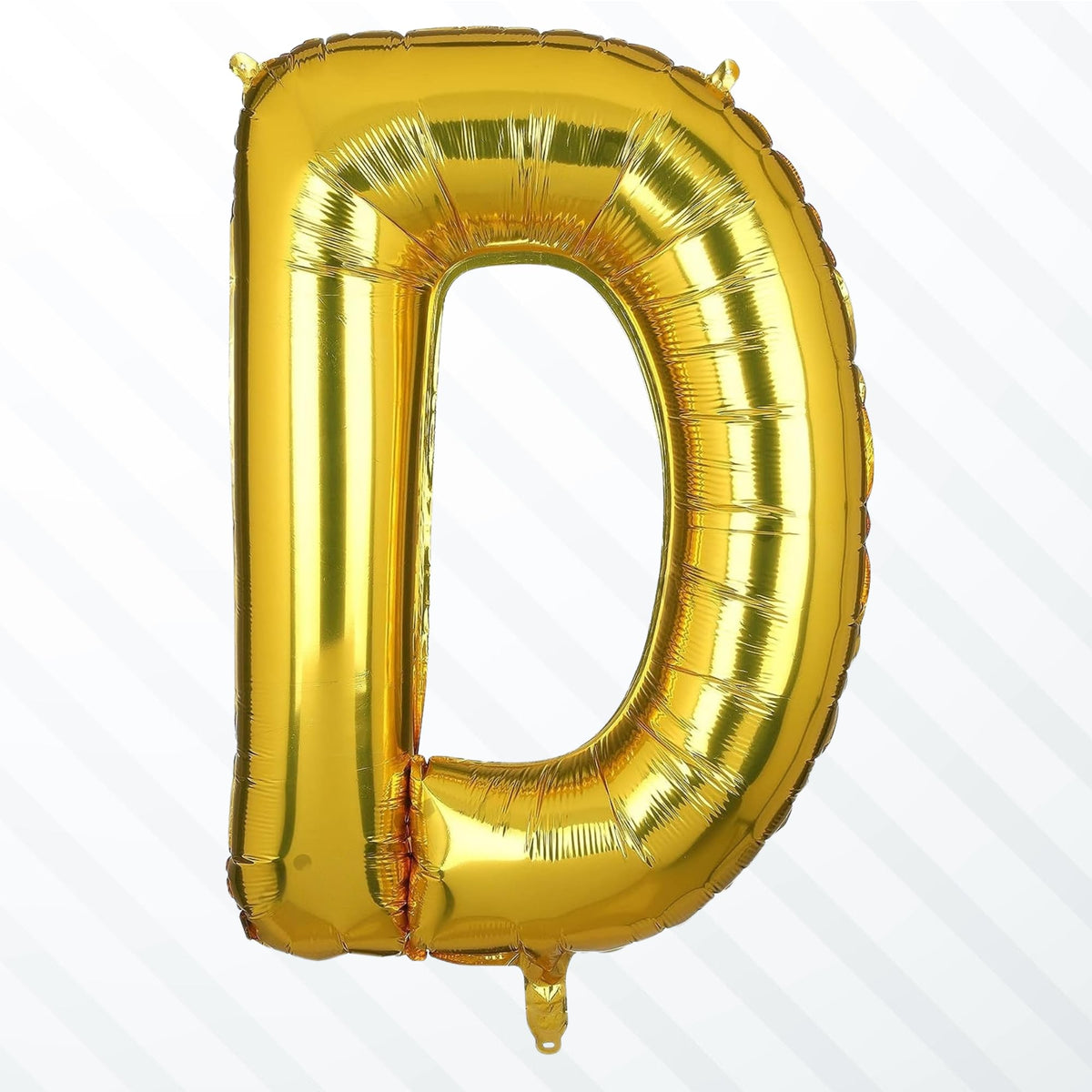Flyloons Gold D Alphabets Letter Foil Balloons Perfect for Birthday Decoration Items, Anniversary, Bachelorette, Wedding, Farewe