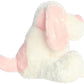 Aurora® Dafney™ Baby Stuffed Animal - Soft Pink Cuddly Toy, 9 Inches, Polyester, Model 20590