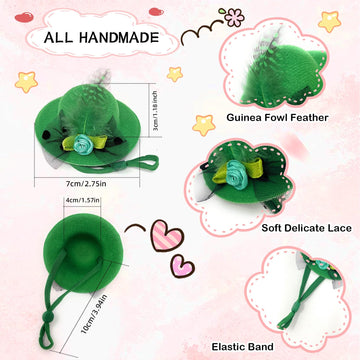 Comimag 6 Pieces Chicken Hats For Hens Fit Chicken Clothes Costumes For Chickens Hats For Chickens Bearded Dragon Costume Tiny H