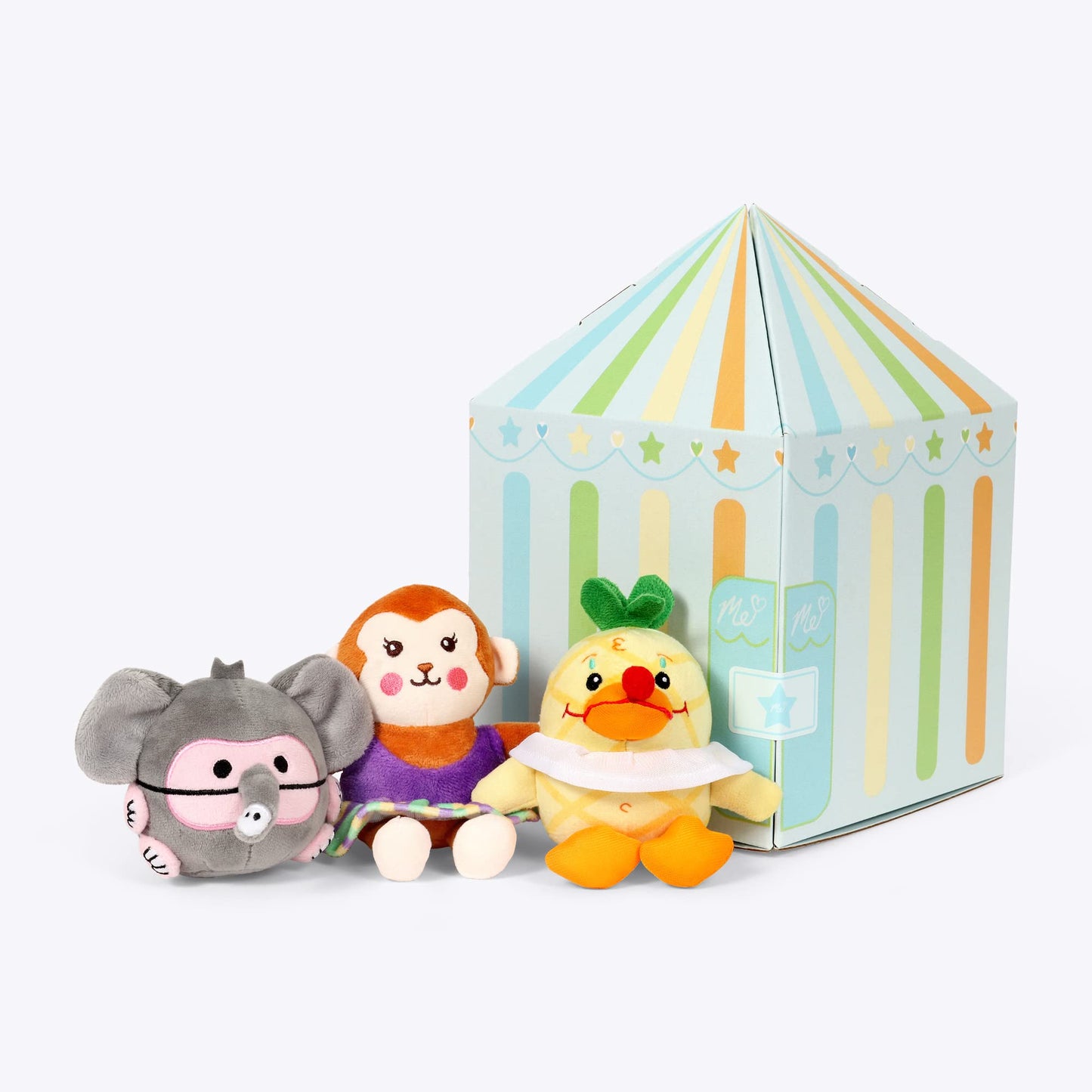 Moriah Elizabeth Official Merch - Tightrope Trio Carnival Plush Bundle