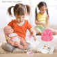 Edollable Realistic Baby Doll Accessories Set Toys For 12 Inch Dolls Includes Doll Potty, Bib,Pacifier,Diaper And Feeding Bottle