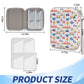 Jeachan Card Case For Yoto Cards, Soft Portable Folder With Zipper & 80 Pockets Player & Mini Audiobook Cards, Card Binder Holde