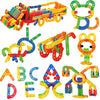 PULSBERY Plastic UC Smart Patchwork Building Blocks  120Pcs, Multicolor Bulk Plastic Educational Stacking Counting Interlocking