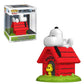 Funko Pop! Deluxe: Peanuts - Snoopy On Doghouse, Red