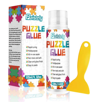 Puzzle Glue, Suitable For 1000/3000/5000 Pieces Of Paper And Wood Puzzles, Clear Quick Dry Jigsaw Puzzle Glue, Used Of Paper Puz