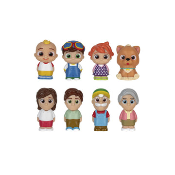 Cocomelon Wt0047 8 Figure Pack (Family), Multicolour