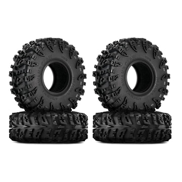 INJORA 1.9'' S3 Swamp Claw Tire - Mud Terrain Wheel Tires for FCX10 1/10 RC Crawler Car Upgrade 120 * 42mm