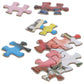 TDC Games F is for Feline - Alphabet Mystery Puzzle, 500 Pieces, Cardboard, Multicolor, Model 7107