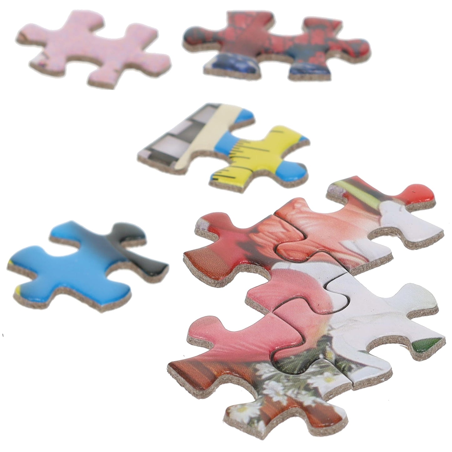 TDC Games F is for Feline - Alphabet Mystery Puzzle, 500 Pieces, Cardboard, Multicolor, Model 7107
