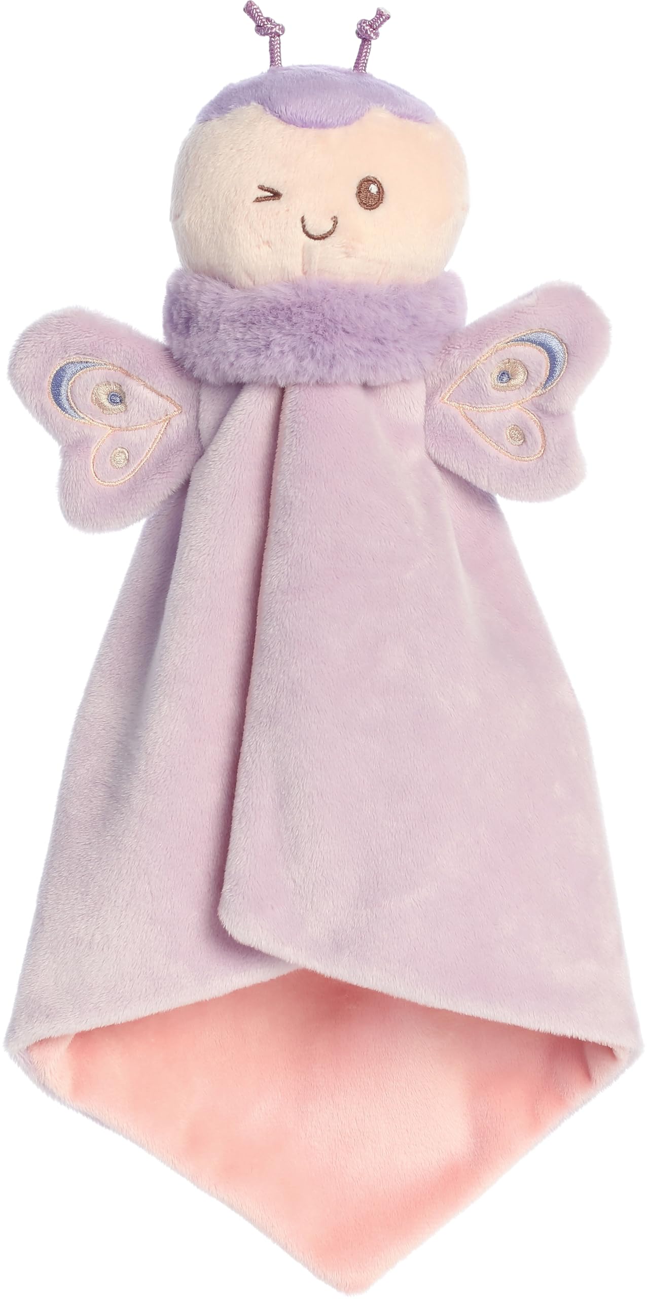 Ebba Snuggly Flutterflies Flutterfly Luvster Baby Stuffed Animal - Soft & Cuddly Toy - Imaginative Play - Purple 16 Inches