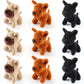 Sumind 9 Pcs Mini Plush Dog Stuffed Animals Bulk Dog Plush Party Favors Small Soft Plush Dog Toy For Goodie Bag Fillers Kids Baby Show Birthday Valentine'S Day Gift(Nerdy Puppy)