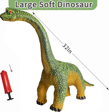 Yongjule Big Brachiosaurus 32 Inch, Dinosaur Toys For Kids 3-5, Large Dinosaur Toys For Kids Toddler Dinosaur Party Favors, Birt