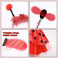 Latocos Ladybug Dress Costume For Girls With Polka Dots Dress Dress Up Pretend Play Birthday Halloween Gifts For Kids 3-10