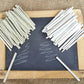 4OUR FAITH PACK OF 90 (600 grms) Indias Best Edible Slate Pencils/Slate Bars White Pencils/Natural Limestone Slate Chalk Pencils
