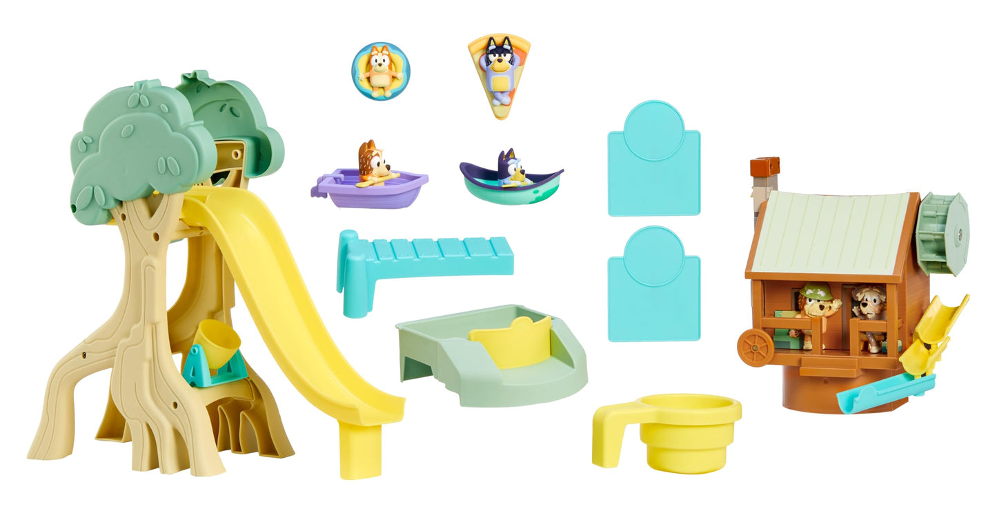 Little Tikes Bluey Bushland Adventure with 6 Accessories, Bluey Active Play, for Boys and Girls Ages 2-4 Years