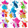 24 Packs Funny Summer Present Unique Mini Monkey Assorted fidgets Bubble Toys for Kids Children Classroom Students Gifts from Te