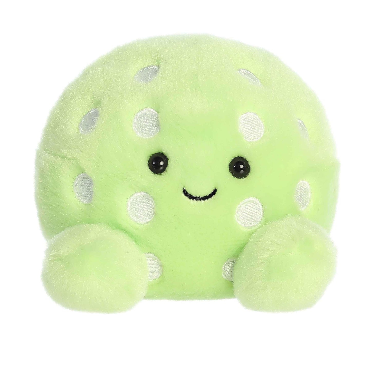 Aurora Adorable Palm Pals Steve Pickleball Stuffed Animal - Fun Collectible Plush for Kids and mature-themed Collectors - Perfect for Decorating Rooms and Birthday Gifts - Green 5 Inches