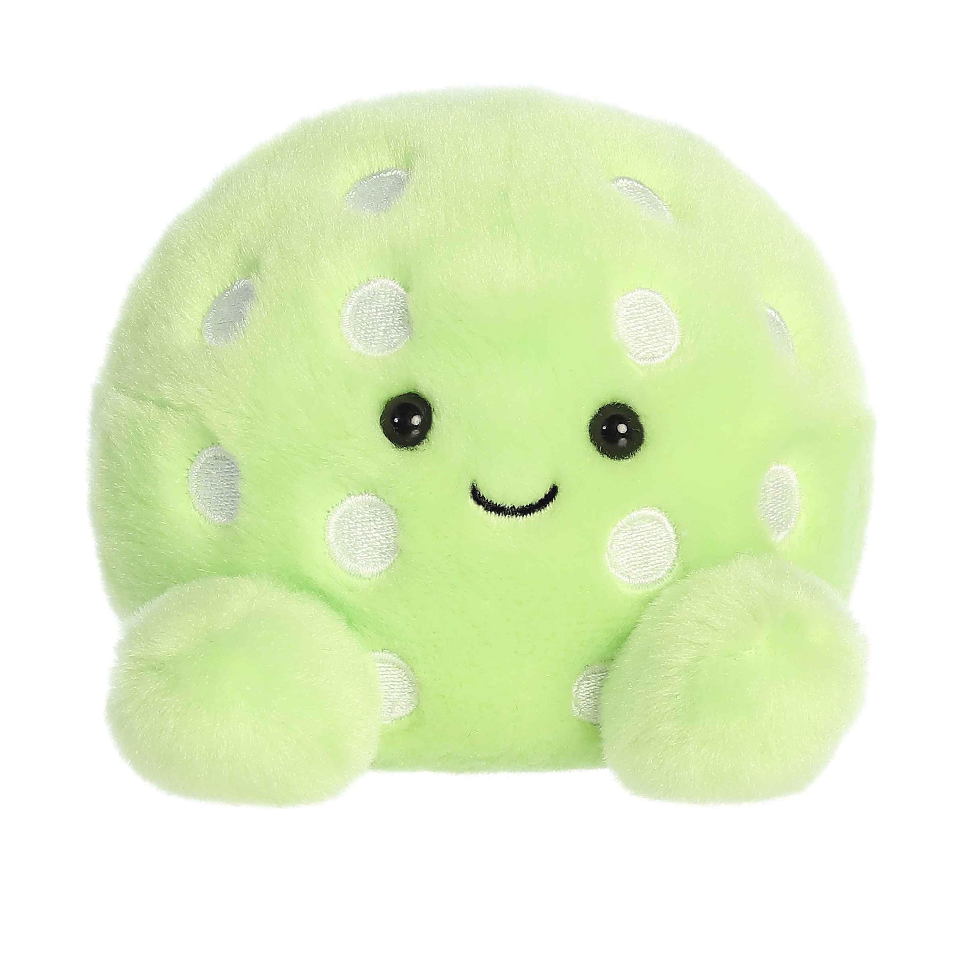 Aurora Adorable Palm Pals Steve Pickleball Stuffed Animal - Fun Collectible Plush for Kids and mature-themed Collectors - Perfect for Decorating Rooms and Birthday Gifts - Green 5 Inches