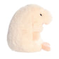 Aurora® Round Rolly Pet™ Bailey Blobfish™ Stuffed Animal - Adorable Companions - On-The-Go Fun - Pink 5 Inches