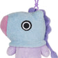 Gund Line Friends Bt21 Mang Backpack Clip Plush, 4'