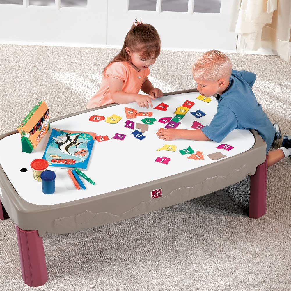 Step2 Deluxe Canyon Road Train & Track Table, Silver, 47.00 X 47.00 X 16.00 Inches (754700)