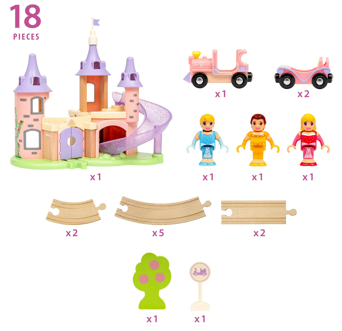 Magical Disney Princess Castle Set For Kids