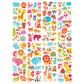 Six Vanka 3D Puffy Stickers For Kids, 8 Different Sheets Including Animals Sticker For Boys And Girls