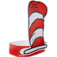 Amscan Dr. Seuss Cat In The Hat Paper Hats for Kids, 36 Count - Red & White Striped Party City Paper Hat for Boys & Girls - Birt