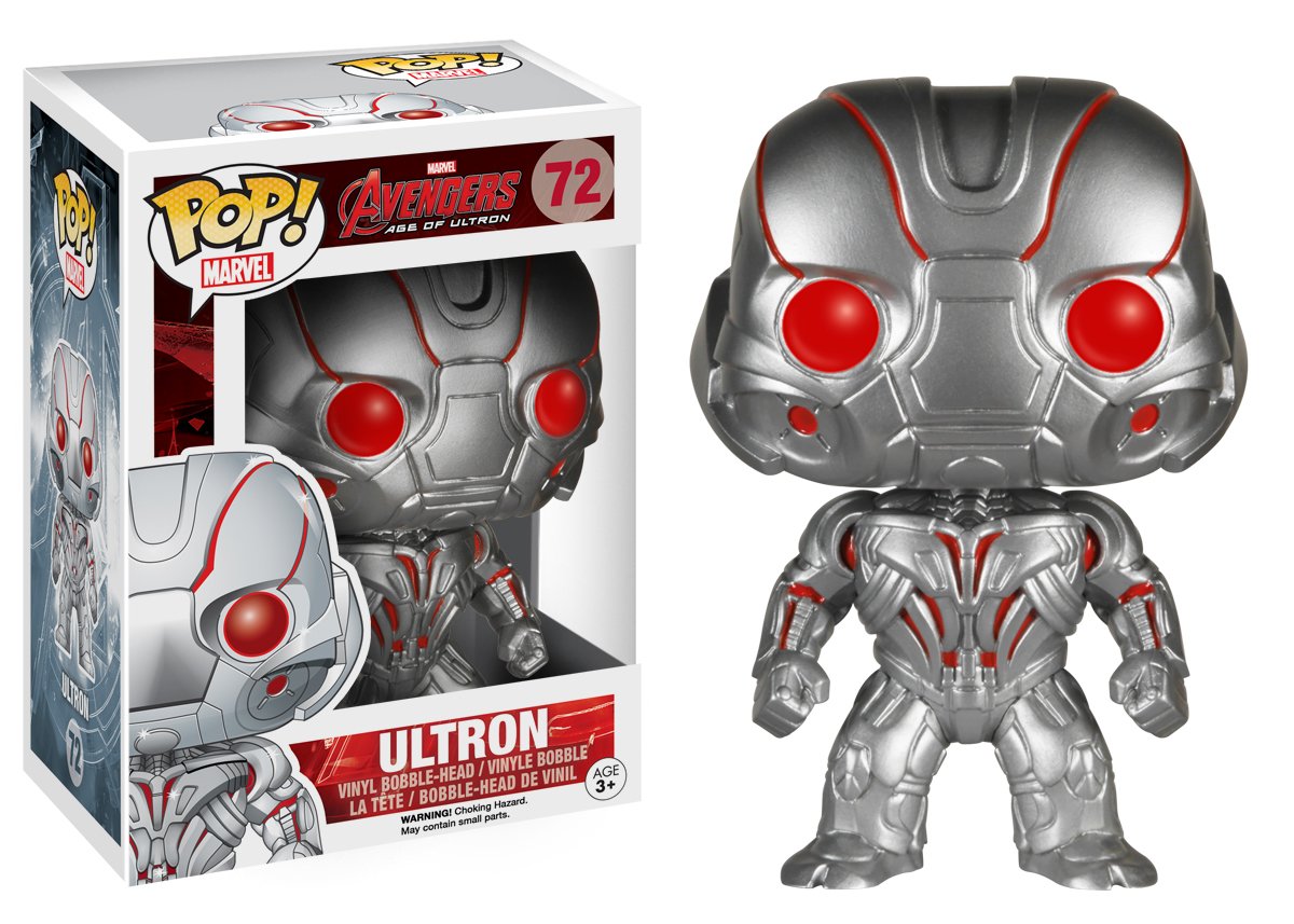 Funko Ultron Action Figure - Marvel Avengers 2 - Plastic - Original Color - Model 4775