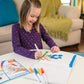 Crayola Color Wonder Paintbrush Pens & Paper Set - 6 Piece Mess Free Coloring for Toddlers, Arts & Crafts Gift in Orange, Green, Red