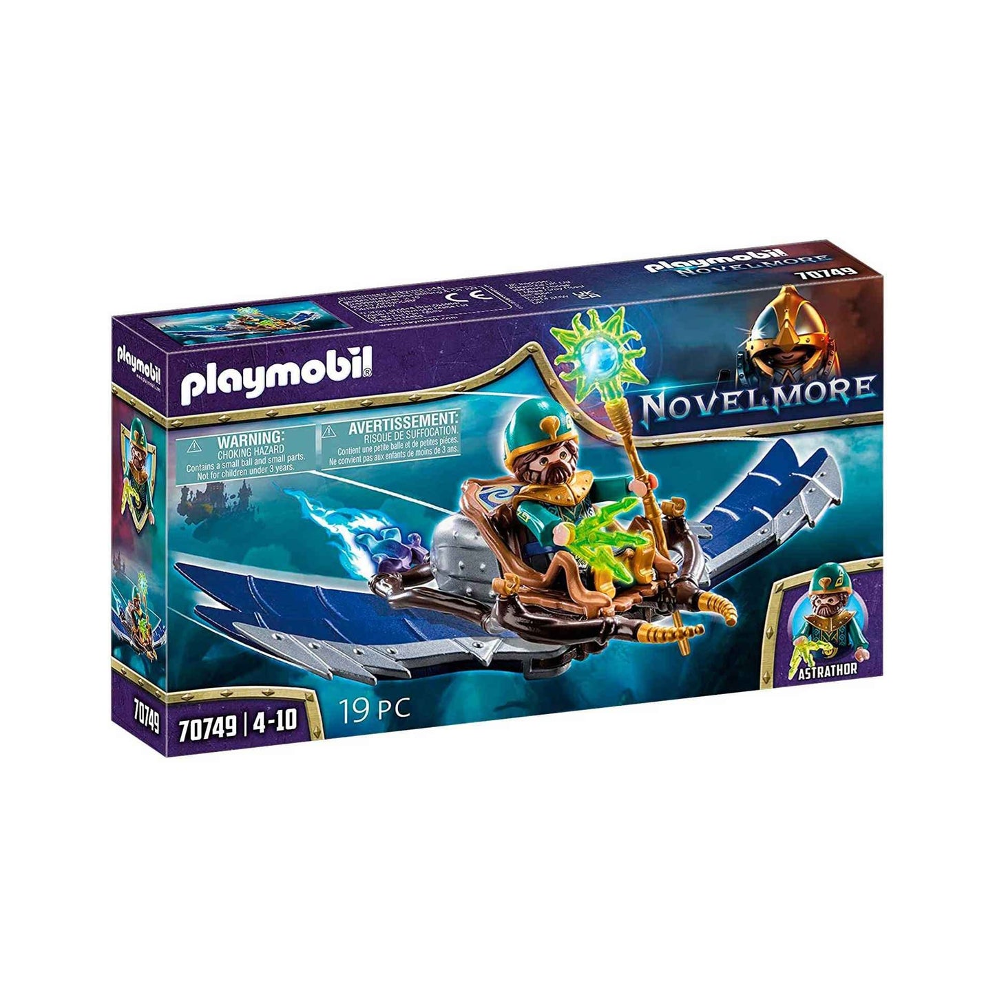 Playmobil Violet Vale Air Magician - Multicolor Plastic Toy - Model 70749 - One Size