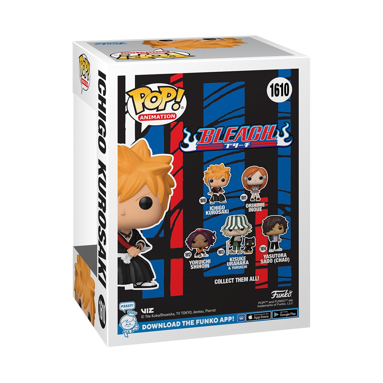 Funko Pop! Animation: Bleach - Ichigo Kurosaki - Bleach - Collectable Vinyl Figure - Gift Idea - Official Merchandise - For Kids & Adults - Anime Fans - Model Figure For Collectors And Display
