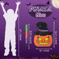 WERNNSAI Halloween Pumpkin Piata - Wicked Pumpkin Pinata Halloween Jack O Lantern decorations for Kids Trick or Treat Costume Pa