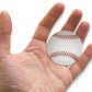 Novel Merk Baseball Sports Ball Vinyl Stickers - 2” Round Individual Decals For Laptop, Water Bottle, Phone, Party Favors, & Decor - Adheres To Clean Surfaces Waterproof & Repositionable (20)