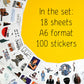 81Pcs Large The Beatle Stickers For Laptop - Classic Rock Stickers, Band Stickers, Rock Band Sticker Pack, Beatle Merch, Beatle