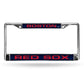 MLB Minnesota Twins Laser-Cut Chrome Auto License Plate Frame