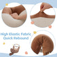 Tezituor Long Otter Plush Pillow,39.5'' Giant Otter Stuffed Animal Soft Cuddly Sea Otter Long Body Pillow Sleeping Hugging Case