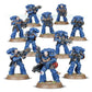 Games Workshop Warhammer 40k Space Marine Assault Intercessors - Black Plastic, Model 99120101283, Size ys/m